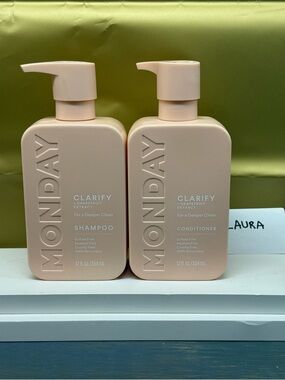 BRAND NEW. Monday - Clarify Shampoo and Conditioner Set.
